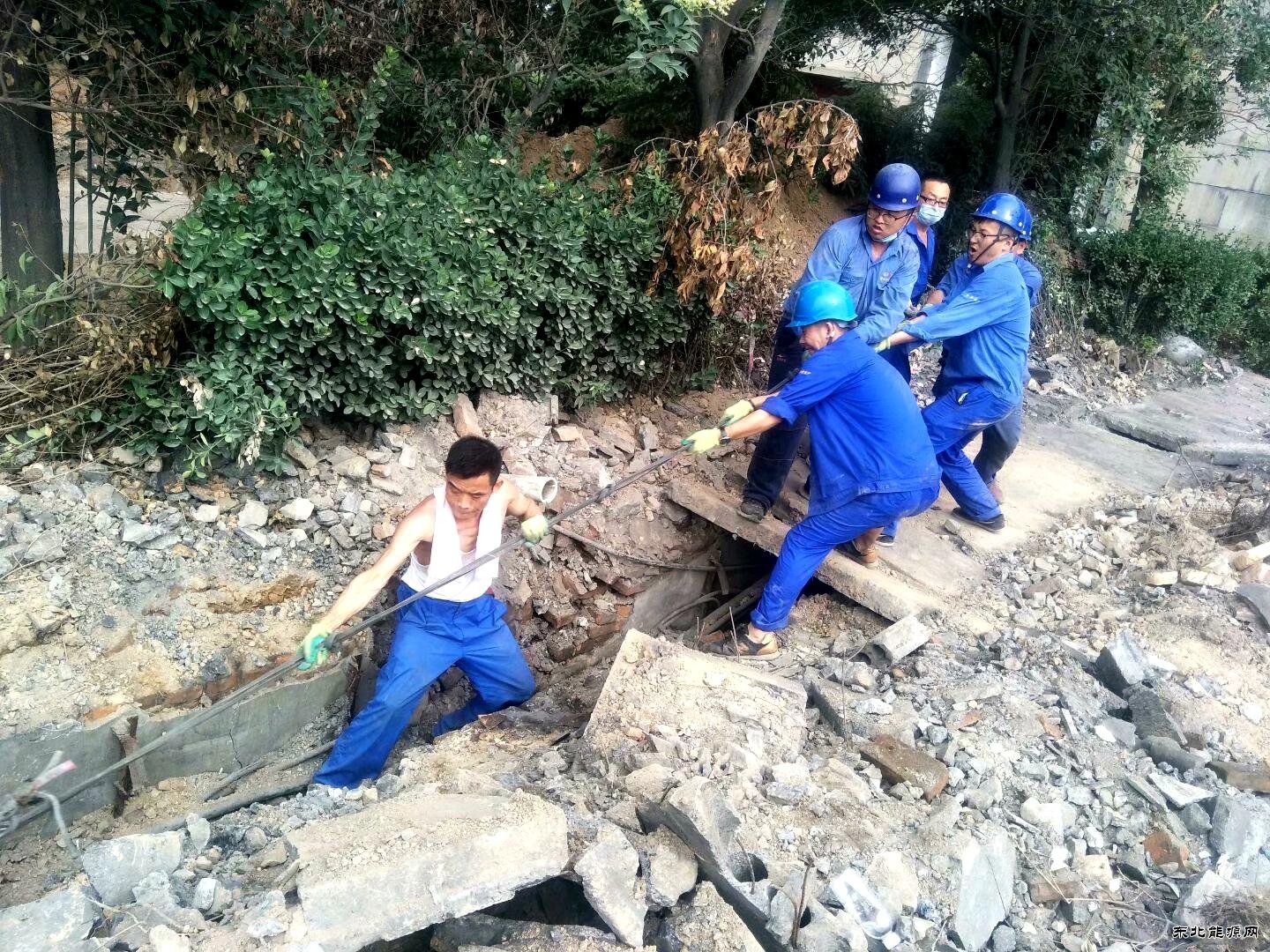 蒲白热电公司：建设不停歇 奔跑正当时