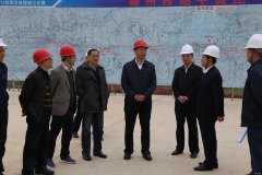 江西昌九城际铁路公司：新任董事长、总经理莅临昌赣客专12标工地