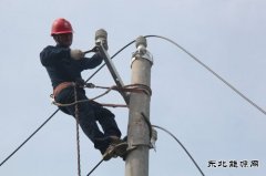 太康县供电公司：春光里    施工忙