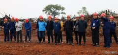 中铁九局：江西赣州高铁新区西站周边市政道路及配套II标正式开建