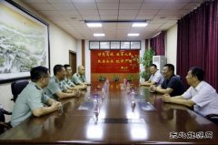 佳木斯供电公司：“八一”慰问官兵 畅叙鱼水情深