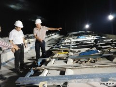 中铁二十一局：四公司工会主席李奇现场慰问昌赣客专夜班职工