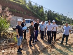 东南沿海铁路福建公司：副总经理杨焕检查兴泉铁路XQXN-4标工地