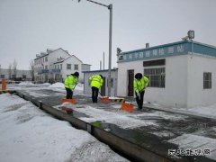 【恰库尔图超限检测站】抗风雪、战疫情、保畅通