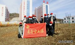 蒲白建庄矿业：培育践行雷锋心，植树添绿我先行