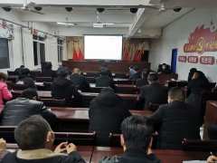 黔金煤业组织开展“学理念、固机制、抓落实、保安全”培训