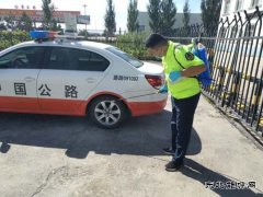恰库尔图超限检测站治超、值守两手抓，全力打好疫情防御战
