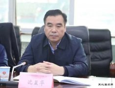 蒲白矿业公司党委书记、董事长沈显华一行到建庄矿业调研指导工作