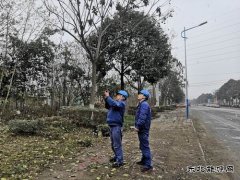 国网四川广汉市供电公司：风雪中巡线  守护温暖