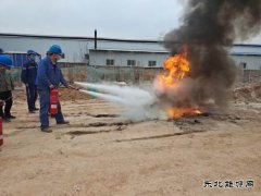 陕煤蒲白热电公司：消防知识常抓不懈   安全演练警钟长鸣