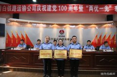 蒲白铁运公司：公司召开庆祝中国共产党成立100周年暨表彰大会