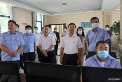渭南市委常委、统战部部长、政法委书记樊存弟到西固煤业调研