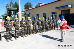 黑龙江兴凯湖供电分公司：“党建+”激发秋季检修红色动力