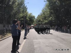 哈巴河执法大队：欢送退役老兵光荣返乡 珍重，老兵！