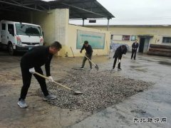 蒲白西固煤业供应科：补漏洞 除隐患 扎实做好雨季“三防”工作