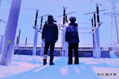 牡丹江水电总厂：踏雪特巡 全力迎战极端天气