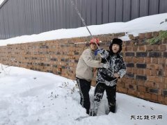 大唐葫芦岛热力公司：清扫积雪保畅通 加大巡检保供暖