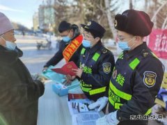 阿勒泰执法支队哈巴河执法大队：开展普法宣传，提升法律意识