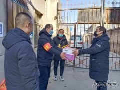蒲白马南社区：战“疫”有力度  慰问人暖心更暖