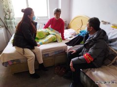 蒲白马南社区：疫情无情 社区有爱！您若需要 完美体育一直都在……