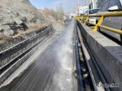 榆北煤业涌鑫矿业公司：“云微雾”降尘抖擞“科技范”