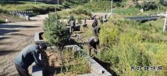 小峪煤业公司驻村工作队：改善村容村貌  成就美丽乡村