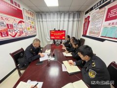 哈巴河执法大队：党课到基层用理论武装头脑  让理论促事业发展