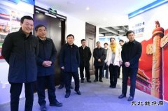 江西省政协副主席、民盟省委会主委辜清到江西建工一建调研
