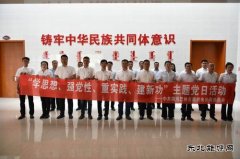 国网巴林左旗供电公司：开展“学思想、强党性”主题党日活动