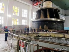 黑龙江水电总厂：重达144吨水轮机组转轮平安“回家”