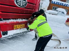 阿勒泰执法支队哈巴河执法大队：以雪为令 除雪保畅