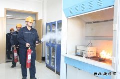 潞安恒通化工氯碱厂：电热炉着火应急演练提素质