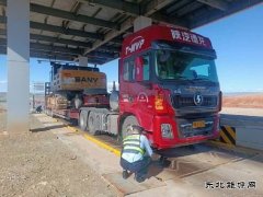 富蕴执法大队：持续做好大件运输车辆服务管理工作