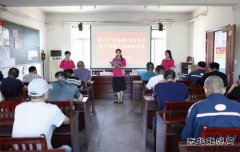 淮北双龙公司协安会：宣讲进科区 传安全之声 守安全之心
