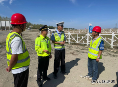 哈巴河执法大队：加强在建公路项目施工监管 确保公路安全