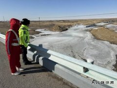 阿勒泰执法支队哈巴河执法大队：协助开展公路技术状况调查工作