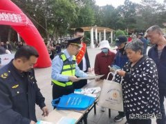 布尔津执法大队：积极开展防灾减灾宣传活动