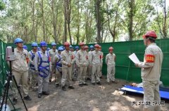 大唐辽宁沈抚热力公司：开展有限空间事故应急演练