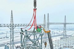 不惧严寒 加快施工