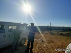 阿勒泰执法支队北屯执法大队以案宣法增强群众的护路意识